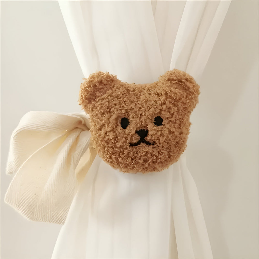 Teddy Bear Curtain Straps — product close-up