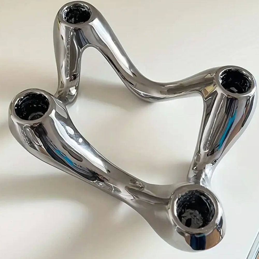 Cosmic Ripple Candle Holder — product detail view