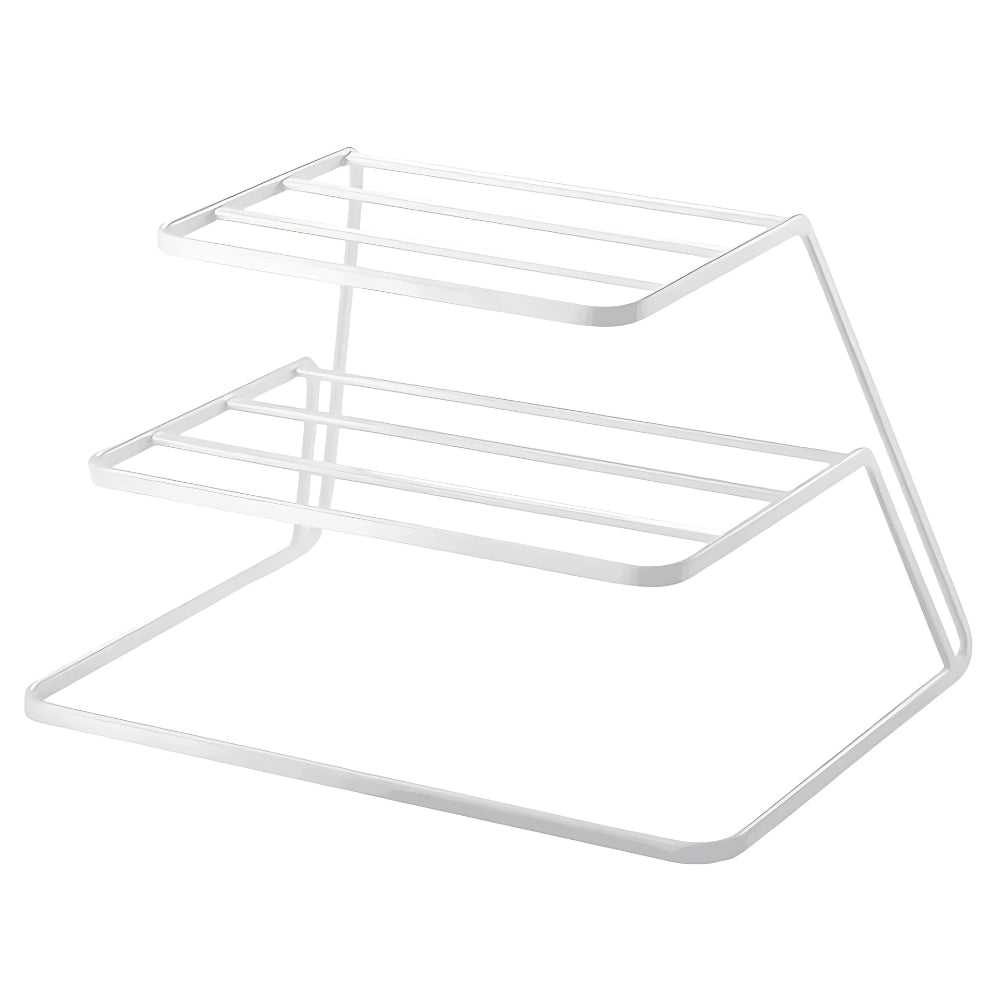 2-Tier Dish Drainer and Organiser — alternate angle view