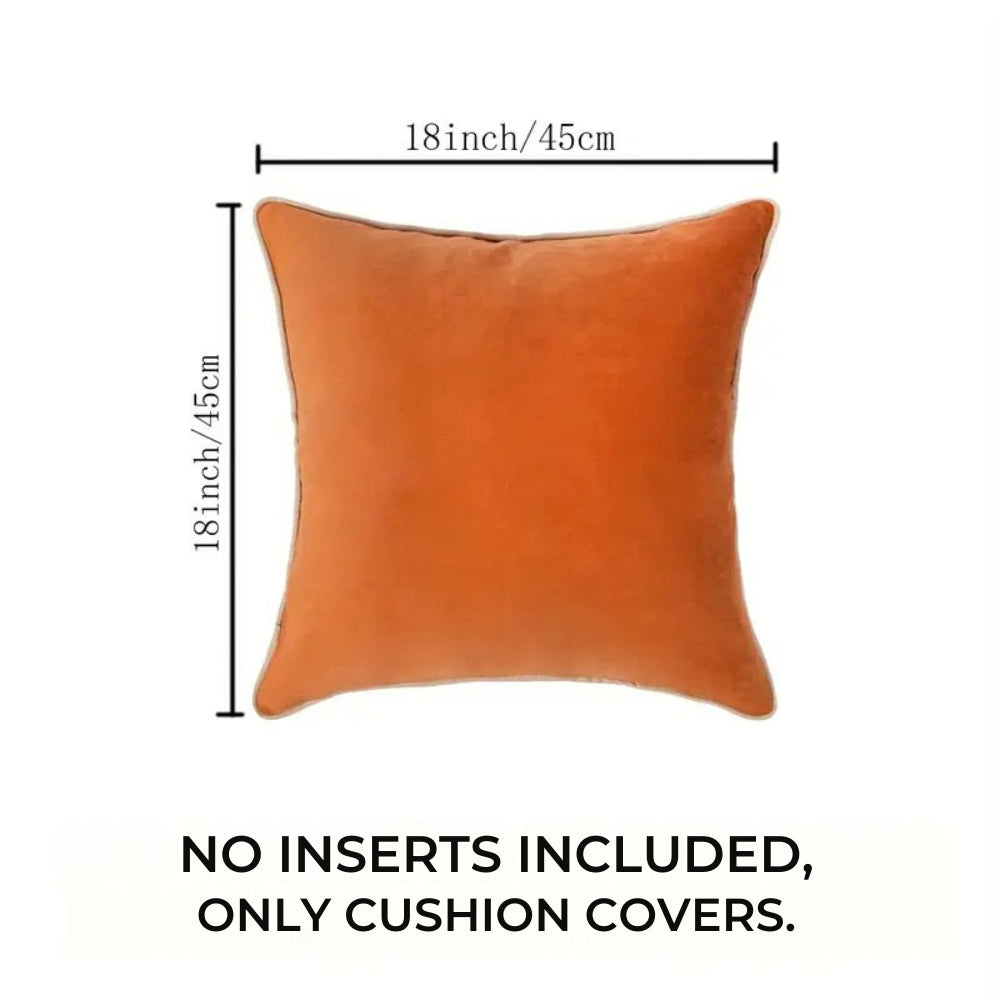 Ember Soft Two-Tone Cushion Covers — product in use