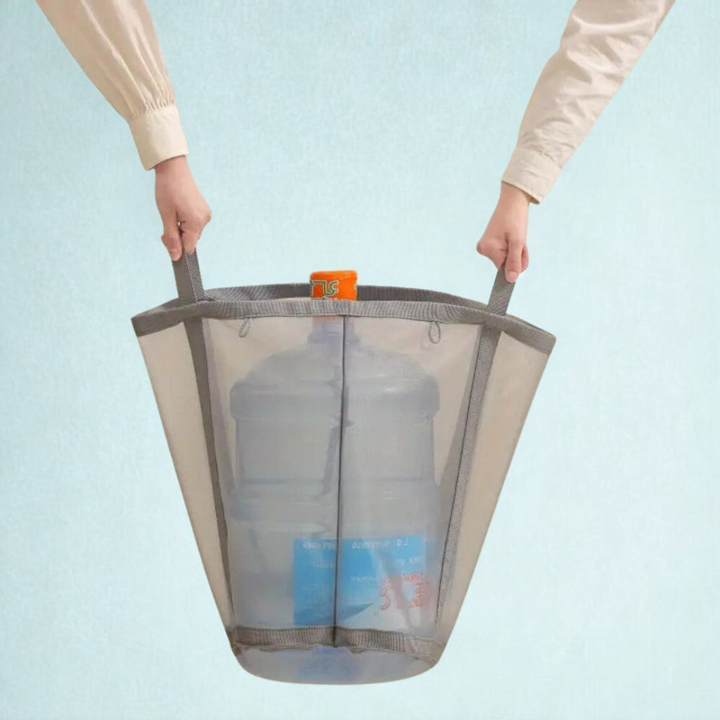 Foldable Mesh Laundry Basket — product detail view