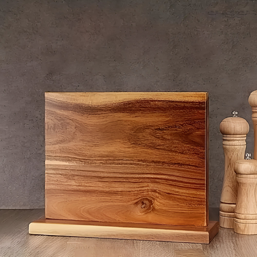 Lignum Magnetic Knife Holder — product in use