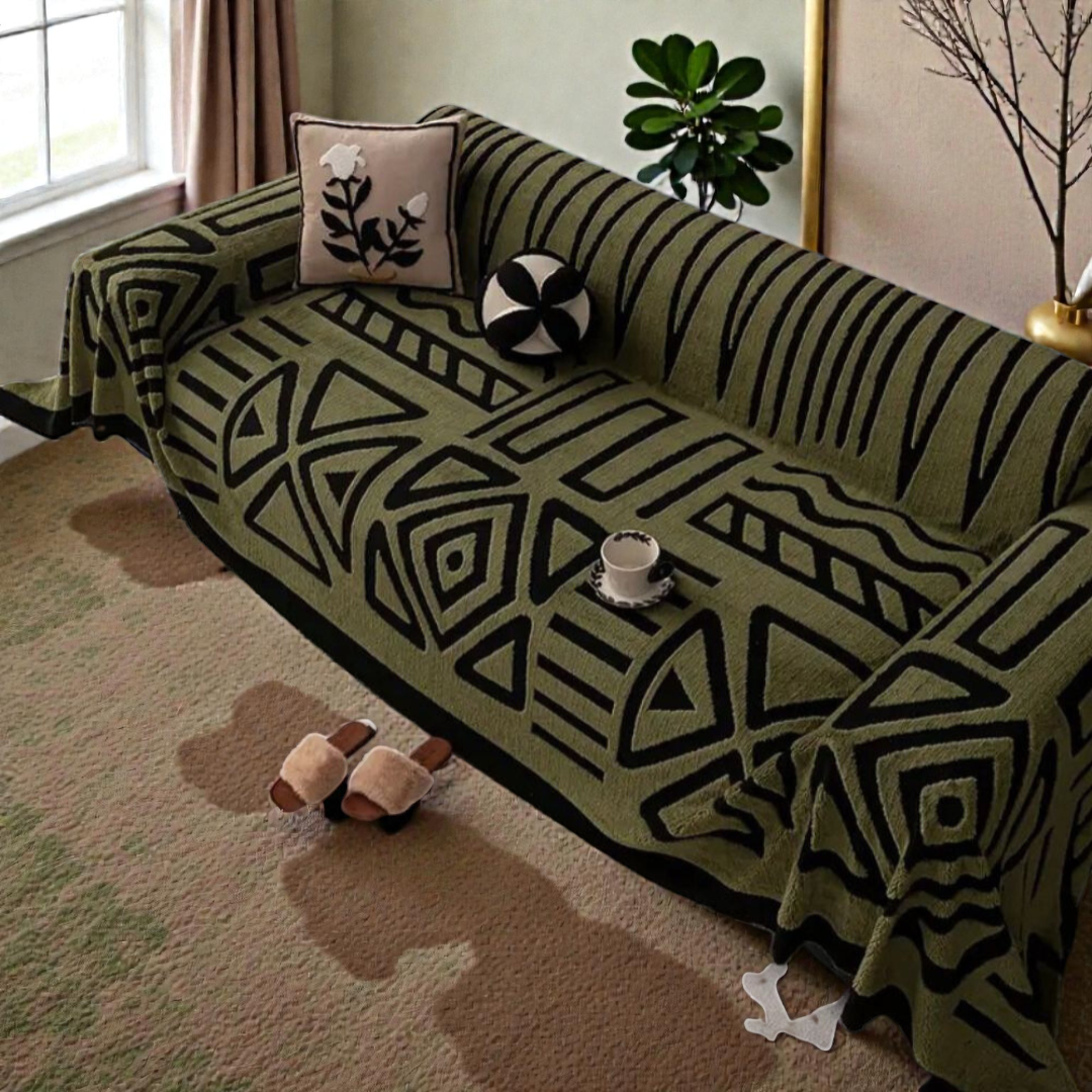 Velvet Sofa Cover — view 3