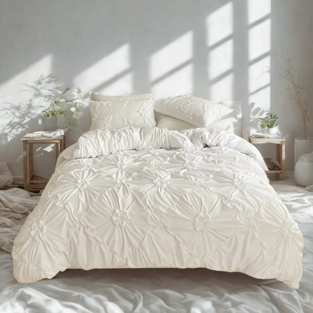 Ruffle Flower Quilt Cover Set — main product photo