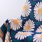 Bohemian Shiragiku Tassel Cotton Knit Blanket — product detail view