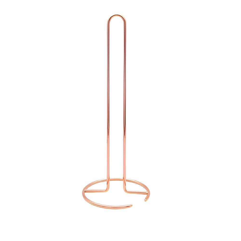 Sleek Iron Tissue Roll Holder — alternate angle view