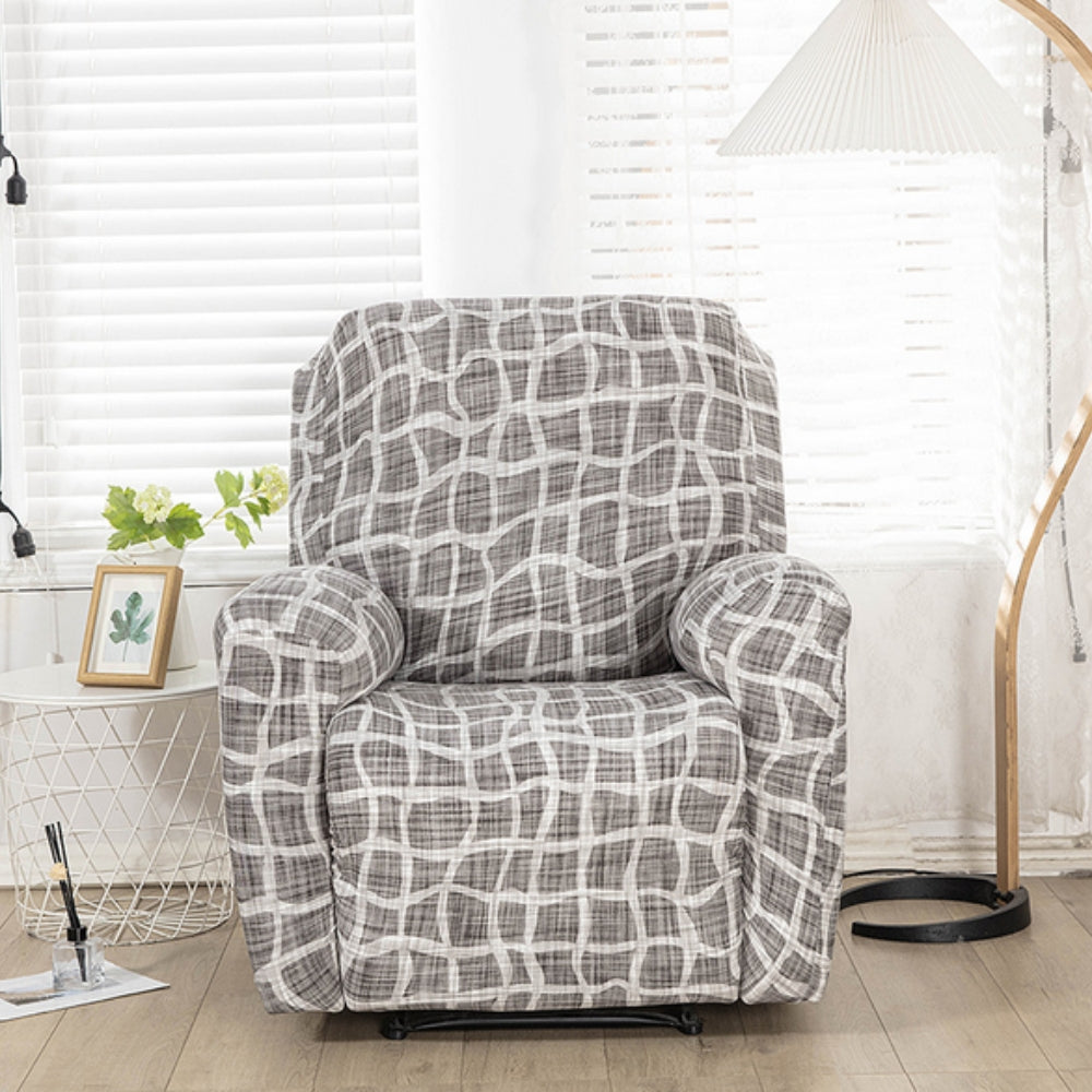 Abstract Recliner Sofa Cover — product close-up