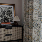 Botanical Bliss Tassel Curtain — lifestyle shot