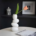 STRATA Sculptural Ceramic Vase — size and scale reference