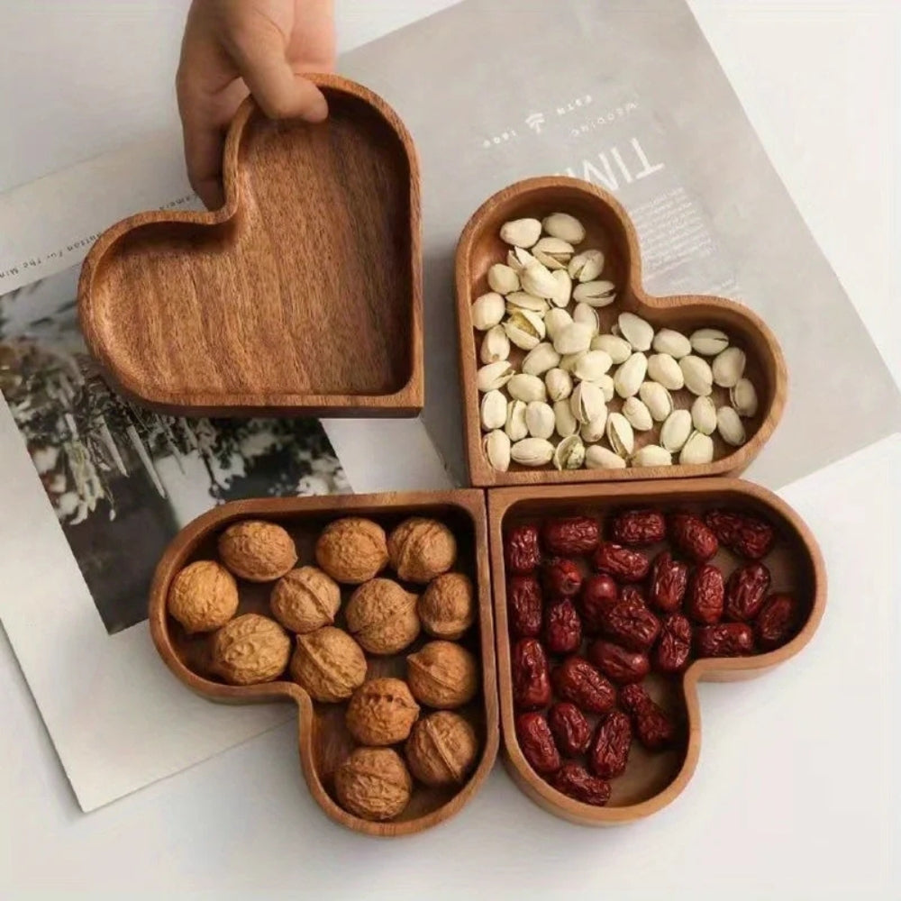 Rustic Heart Snack Tray Collection | 4pcs — main product photo