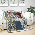 Floravase Woven Throw — main product photo