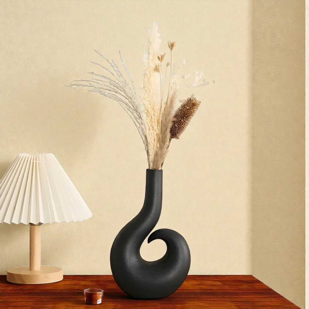 Sculptural Ceramic Vase — view 4