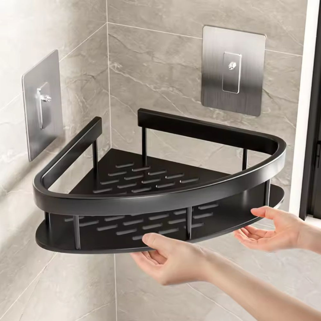 Aluma Curve Shower Caddy — product detail view