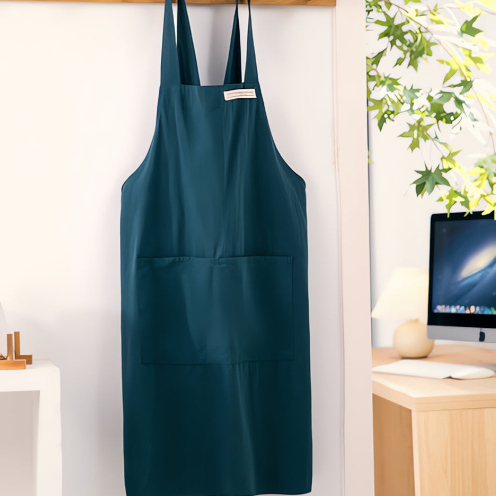 Minimalist Cross-Back Apron — product close-up