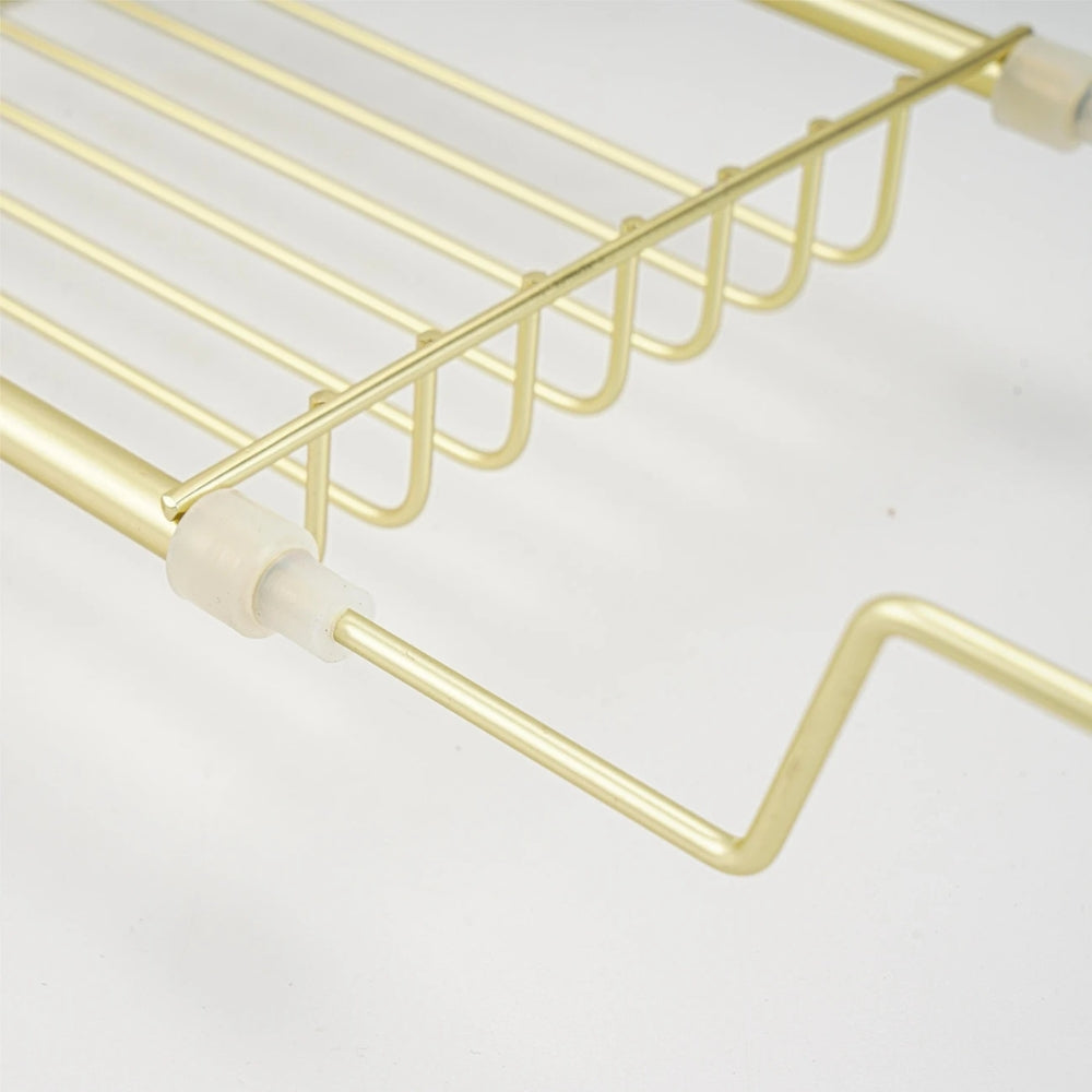 Adjustable Stainless Steel Bathtub Caddy Tray — additional view