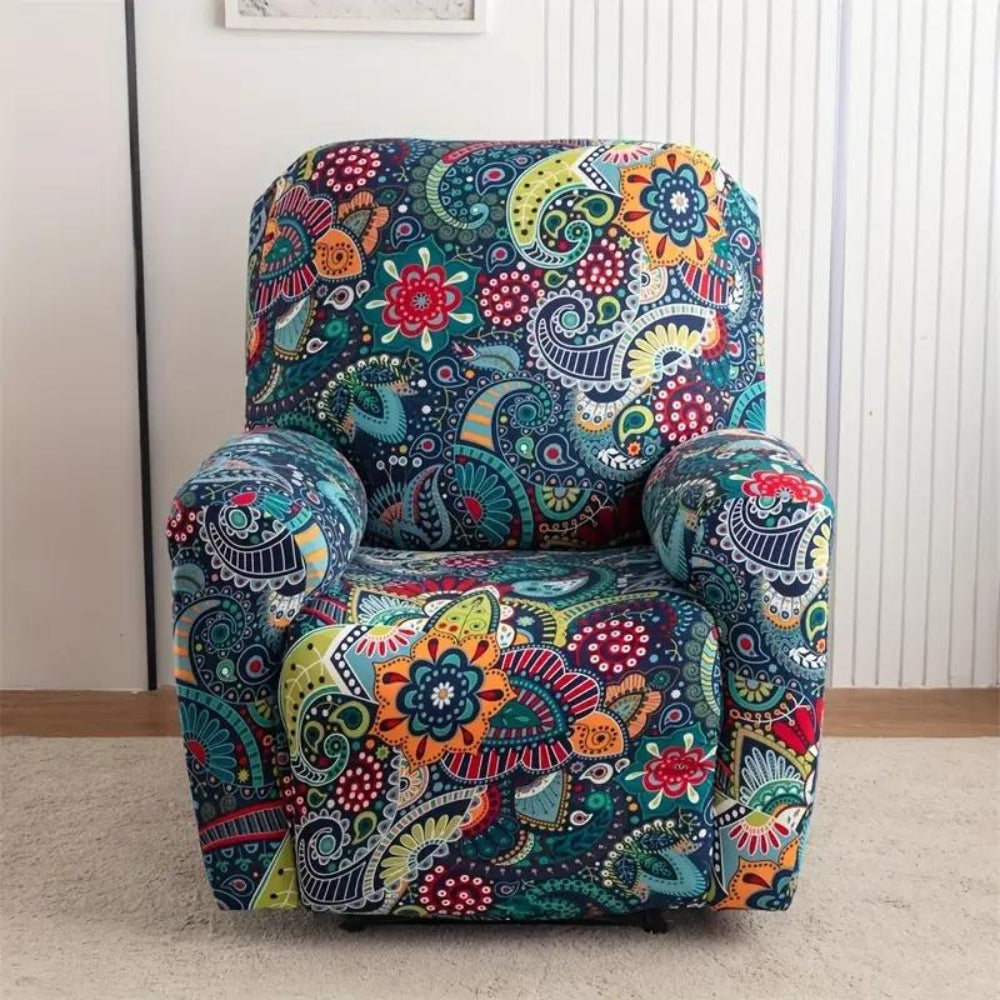 Blossom Recliner Sofa Cover — product in use