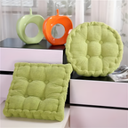 Stackable Corduroy Chair Cushions — material texture close-up
