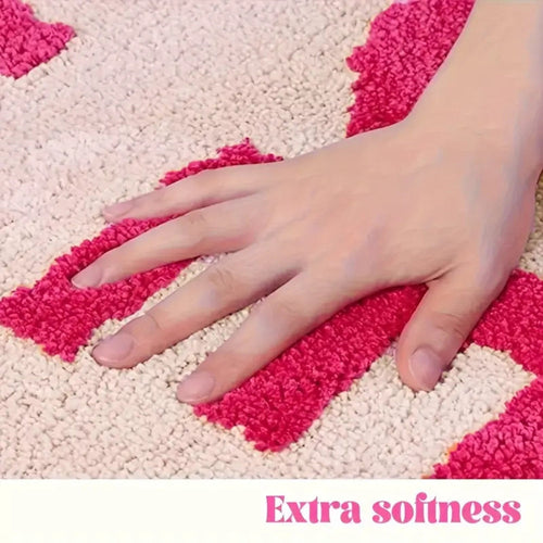 "Get Naked" Funny Bathroom Mat — product detail view