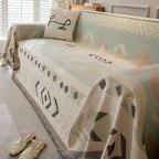 Whispering Vines Sofa Cover — product in use