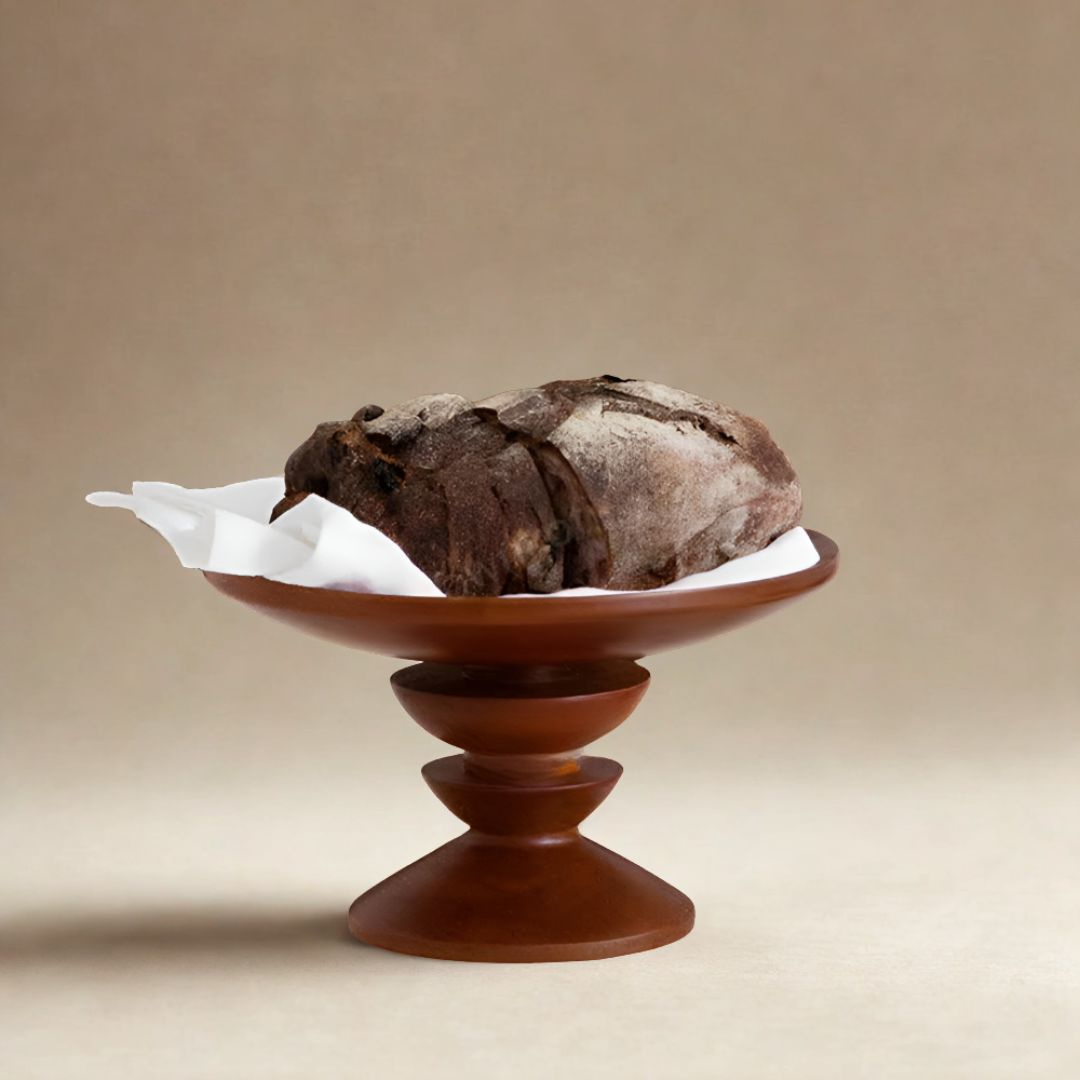 Rustic Elegance Pedestal Tray — main product photo