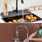 Aqua Slope Rubber Faucet Sink Mat — product detail view