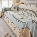 Whispering Vines Sofa Cover — product close-up