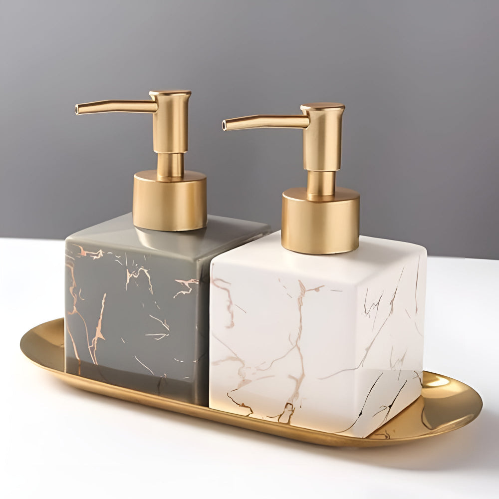 Marble Luxe Soap Dispenser — product detail view