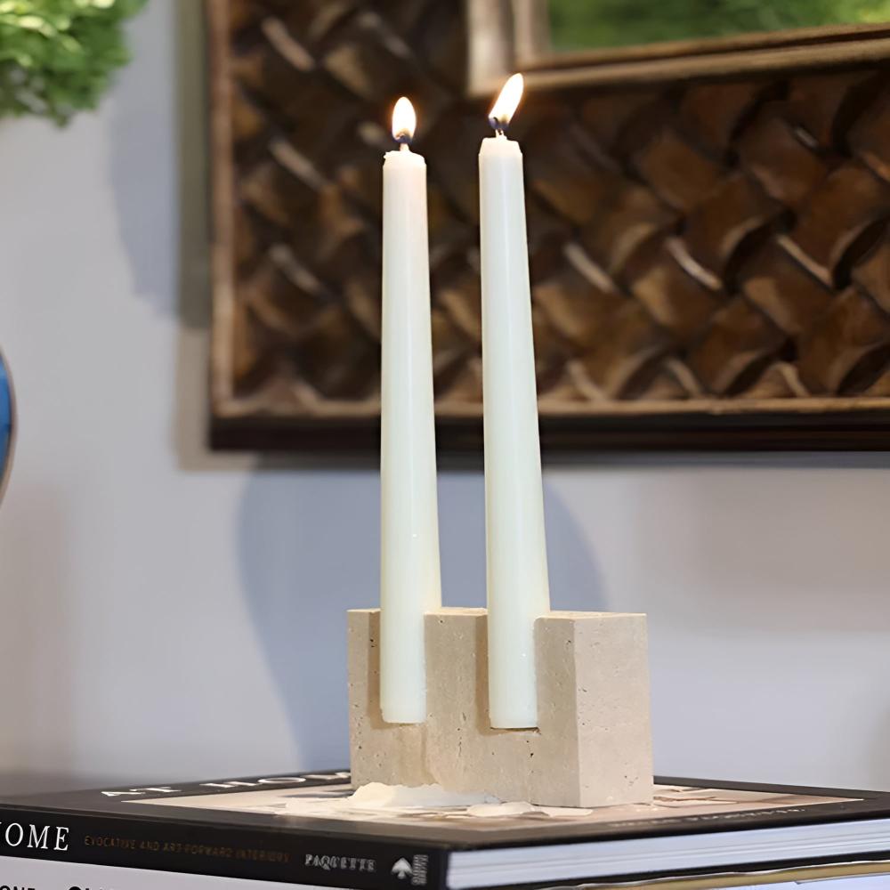 Timeless Glow Stone Candle Stand — product close-up