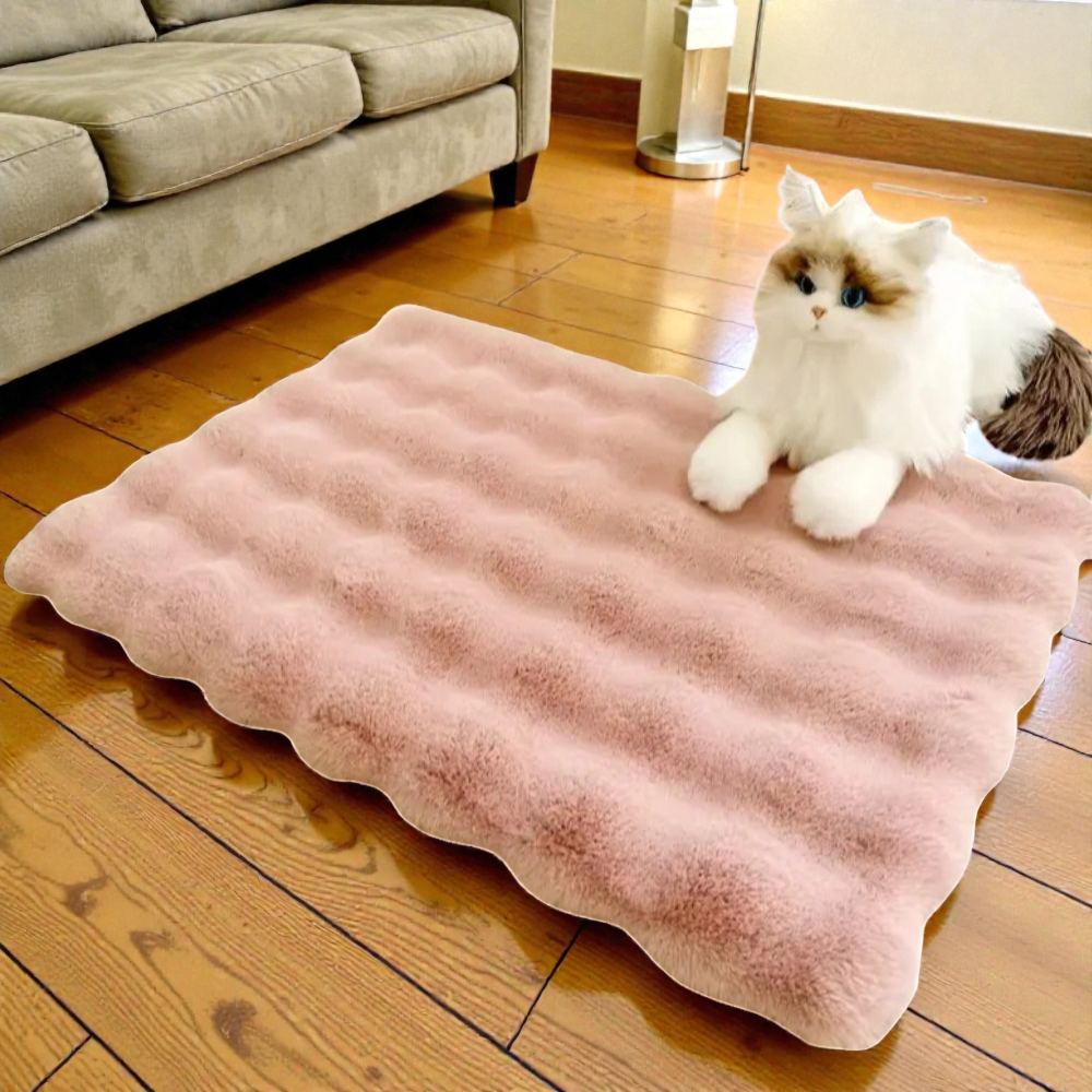 Faux Fur Pet Mat — view 9