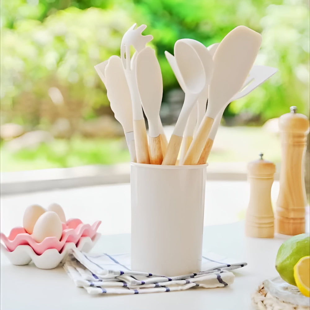 Silicone Cooking Utensils Set — product detail view