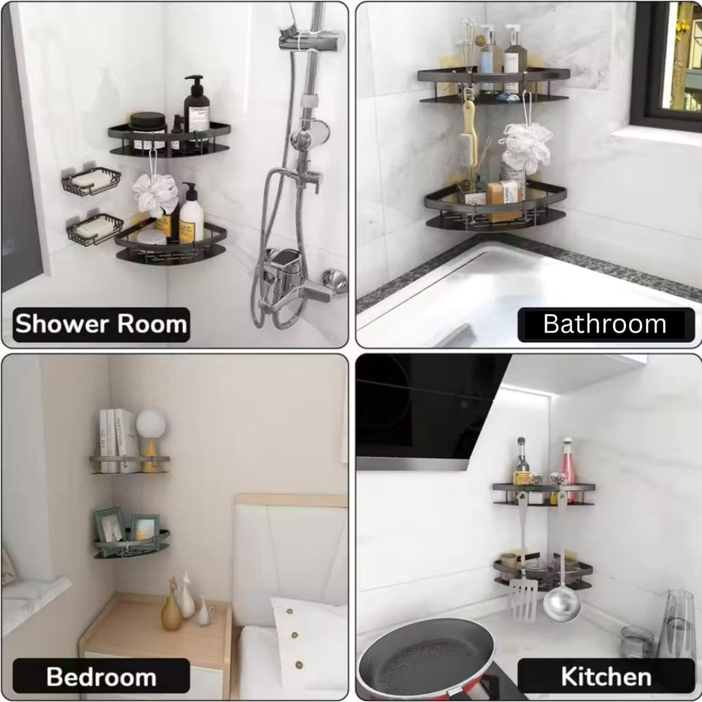 Aluma Curve Shower Caddy — product close-up