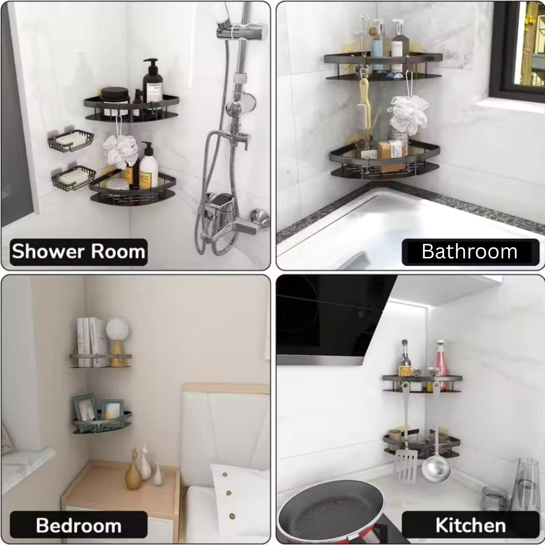 Aluma Curve Shower Caddy — product close-up