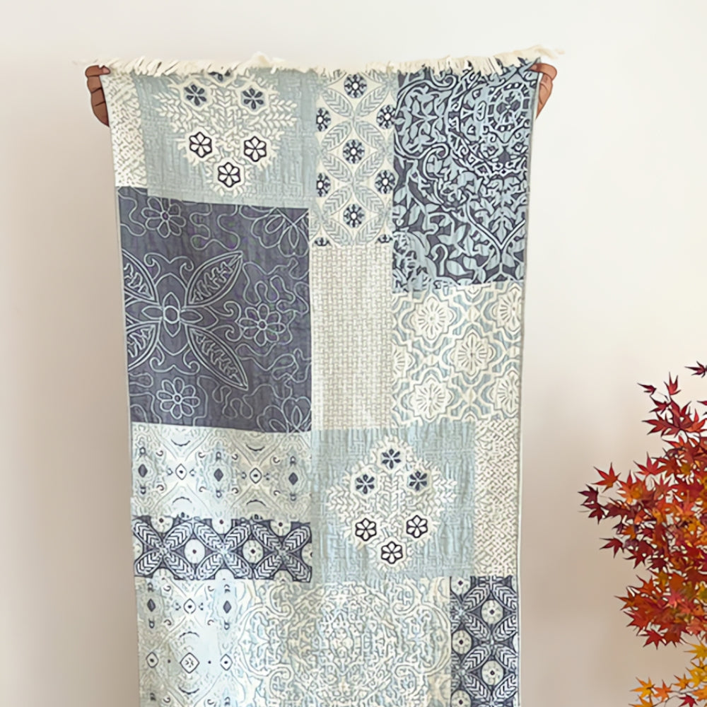 Midnight Swirls Cotton Towel — additional view