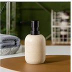Sleek Resin Soap Dispenser — alternate angle view
