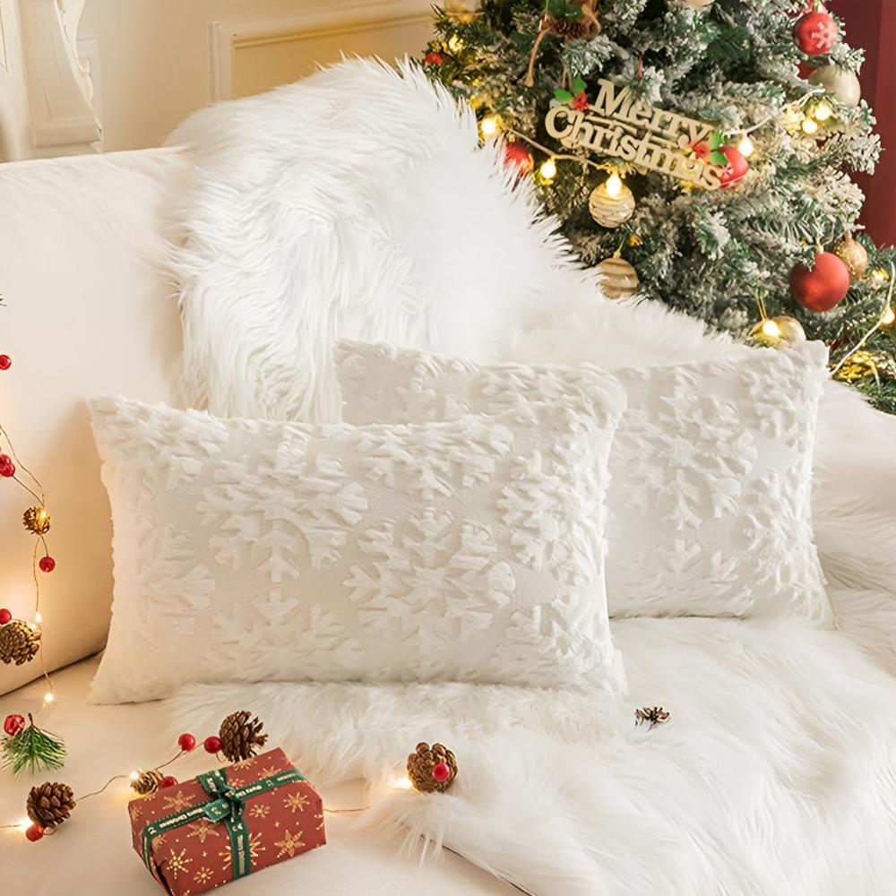 Snowflake Bliss Cushion Covers — product detail view