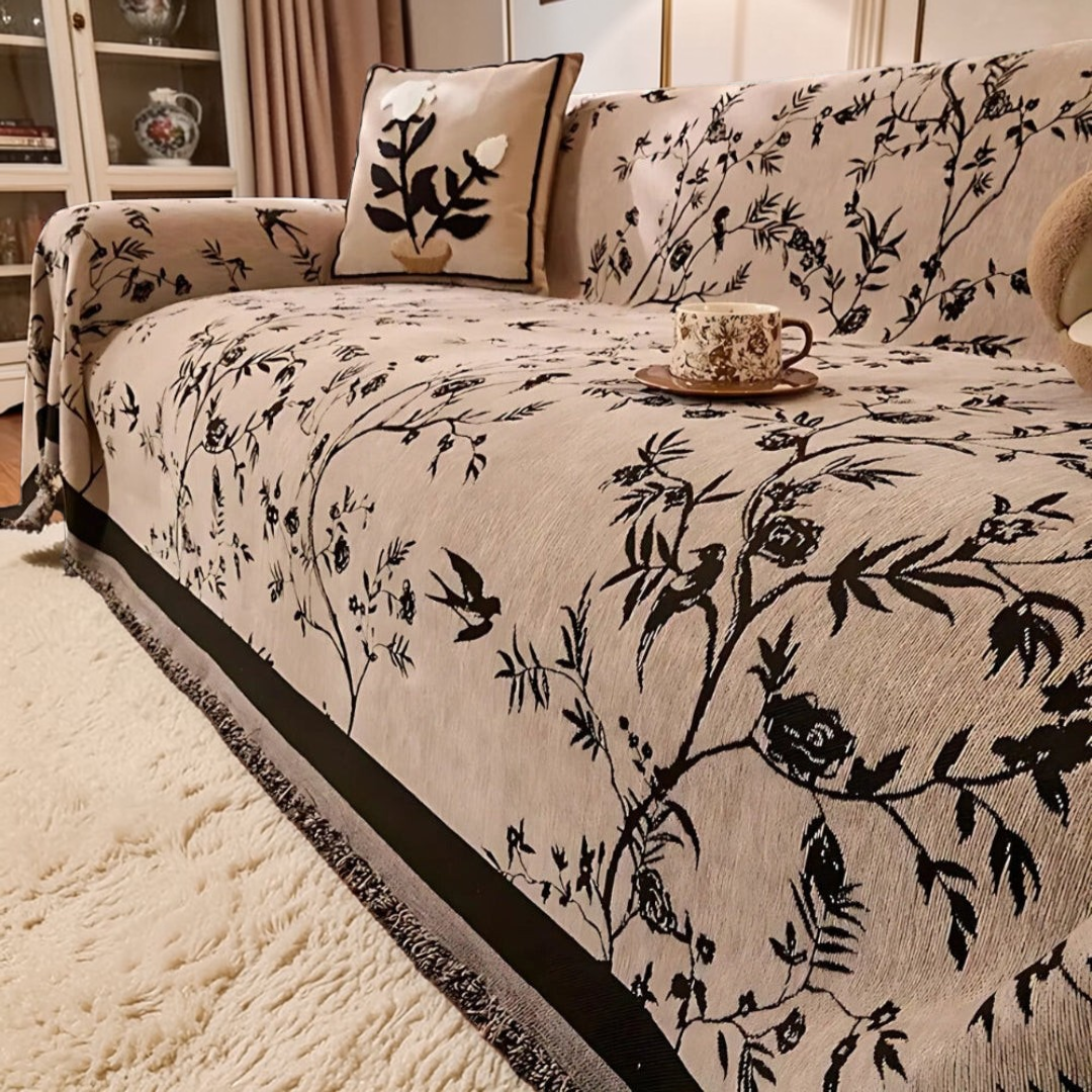 Chenille Sofa Cover — view 3