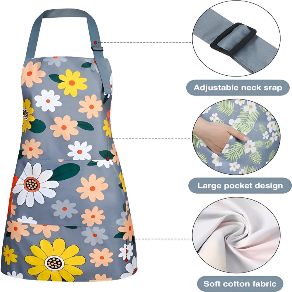 Floral Flow Aprons — product in use