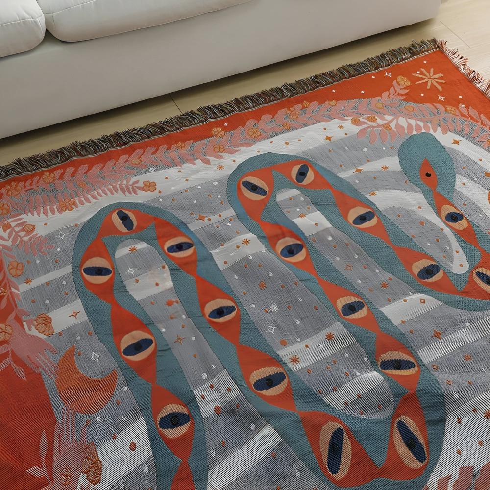 Serpent's Path Blanket — product in use
