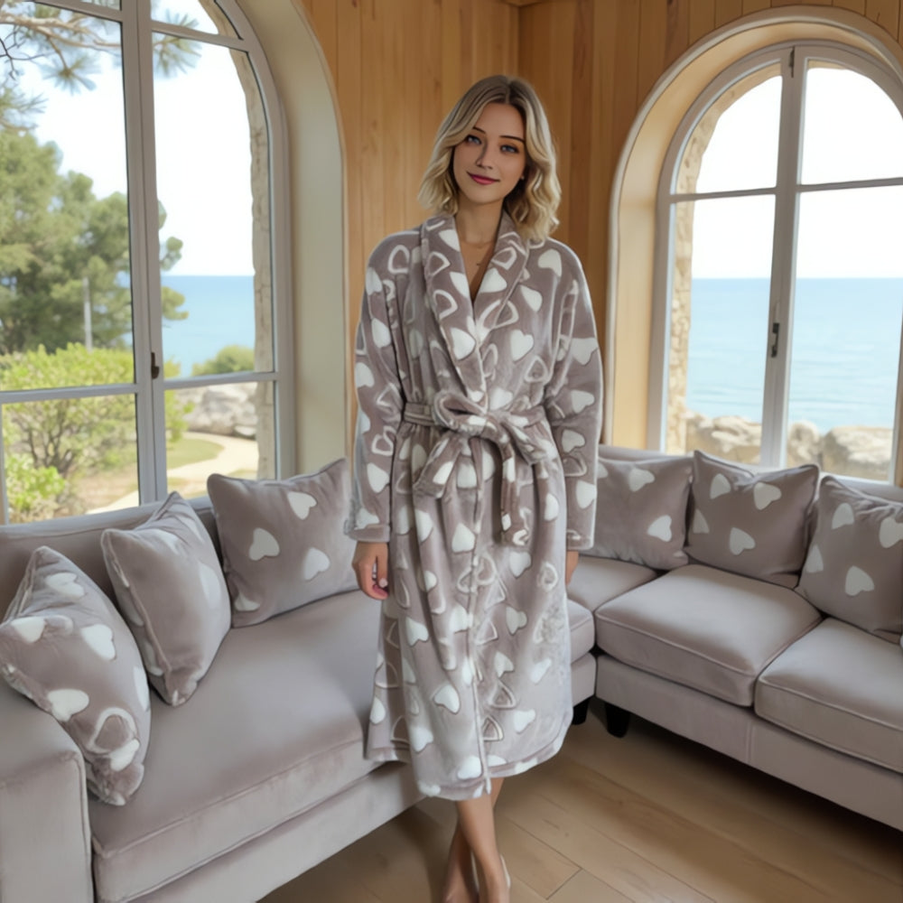 Plush Fleece Bathrobe — main product photo