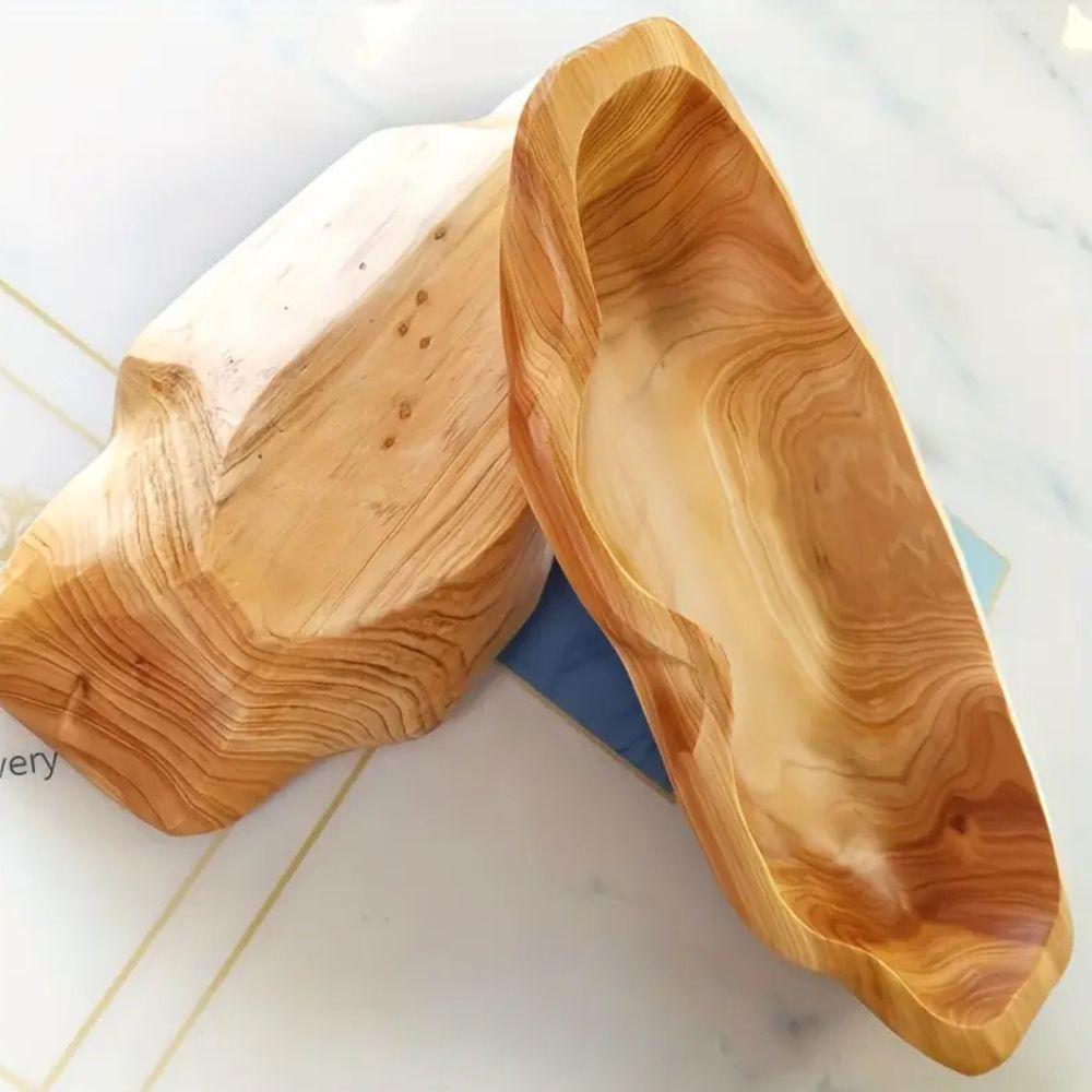 Mini Arc Wooden Tray — lifestyle shot