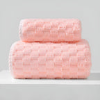 Pure Soft Fleece Towels — size and scale reference