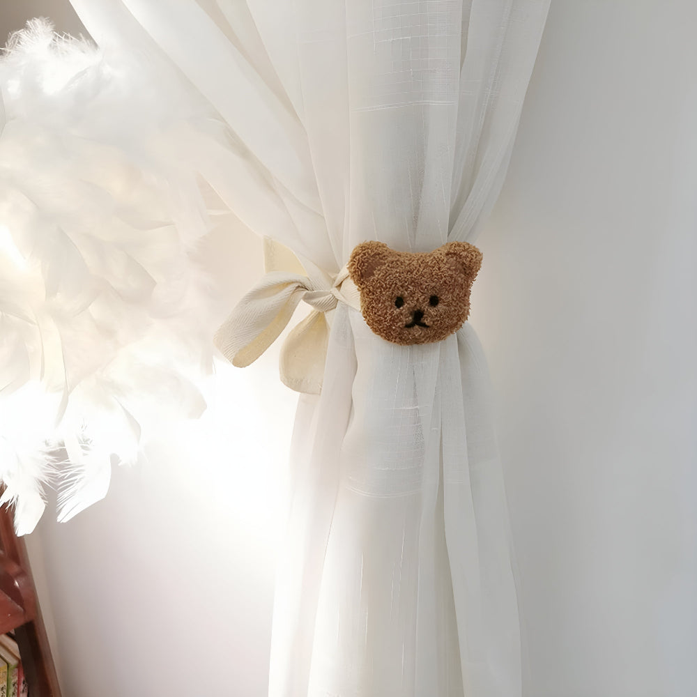 Teddy Bear Curtain Straps — product detail view