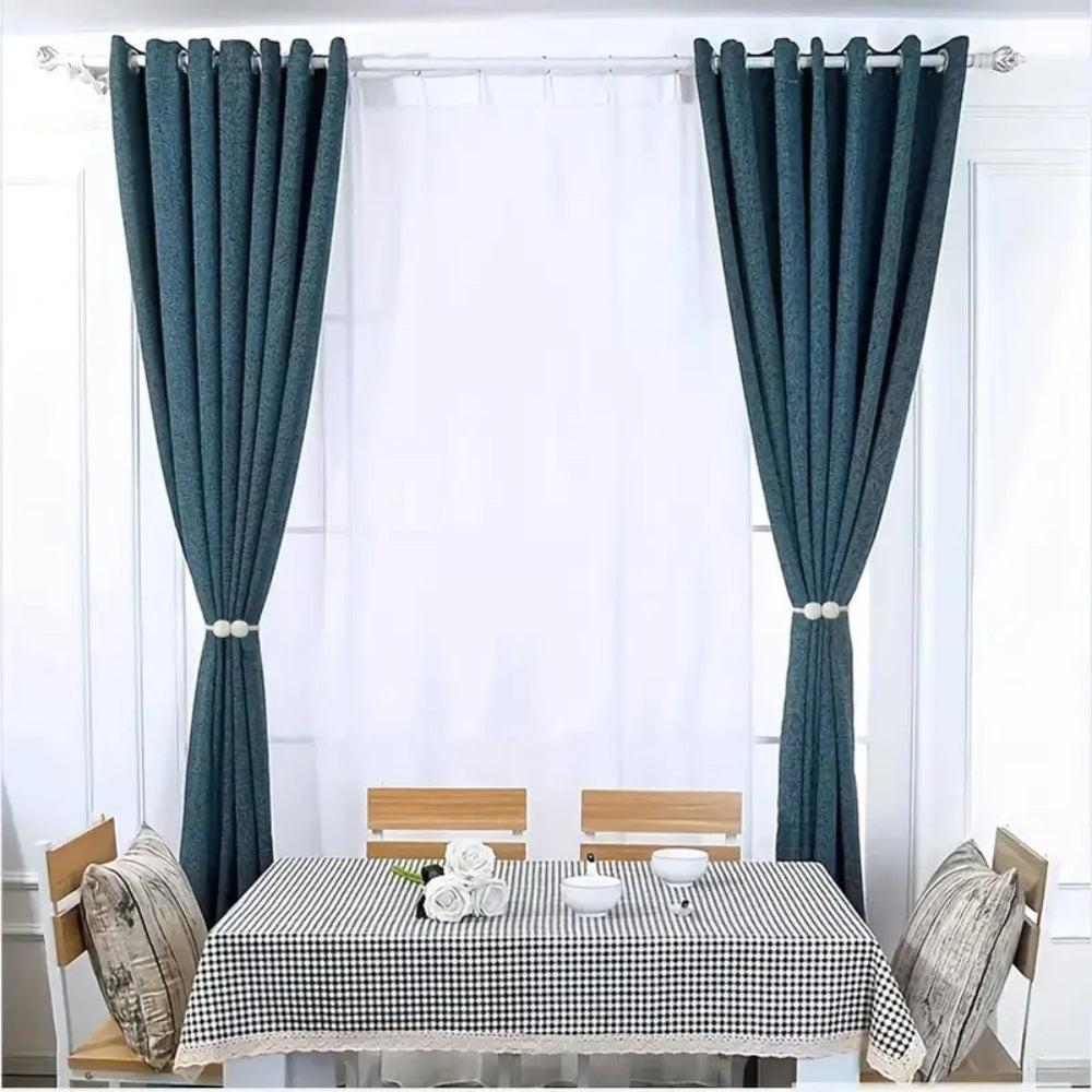 Magnetic Pearl Curtain Tie Back | 2pcs Set — product close-up