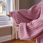 Hooded Cotton Bathrobe — view 3