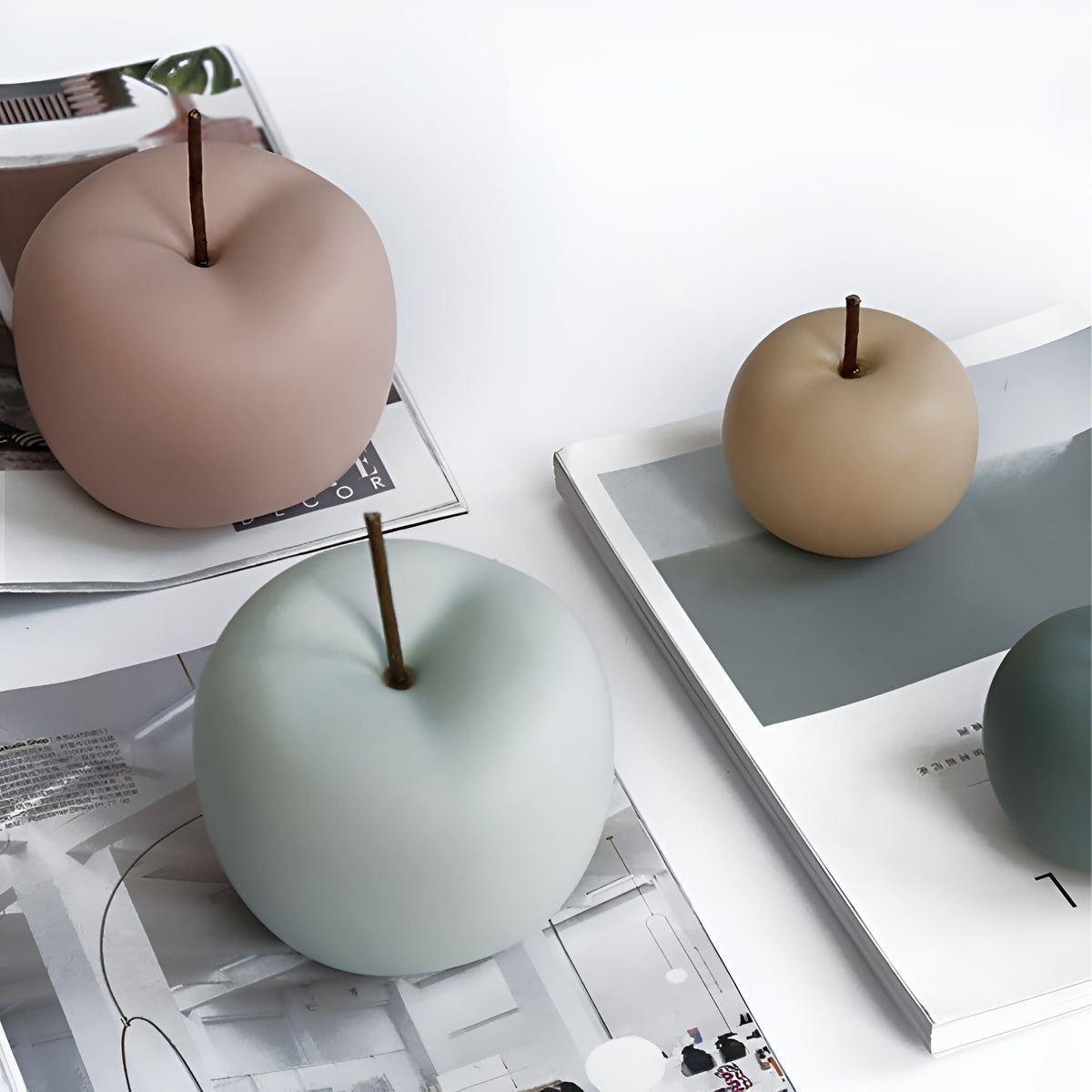 Apple Ceramic Ornaments — product in use
