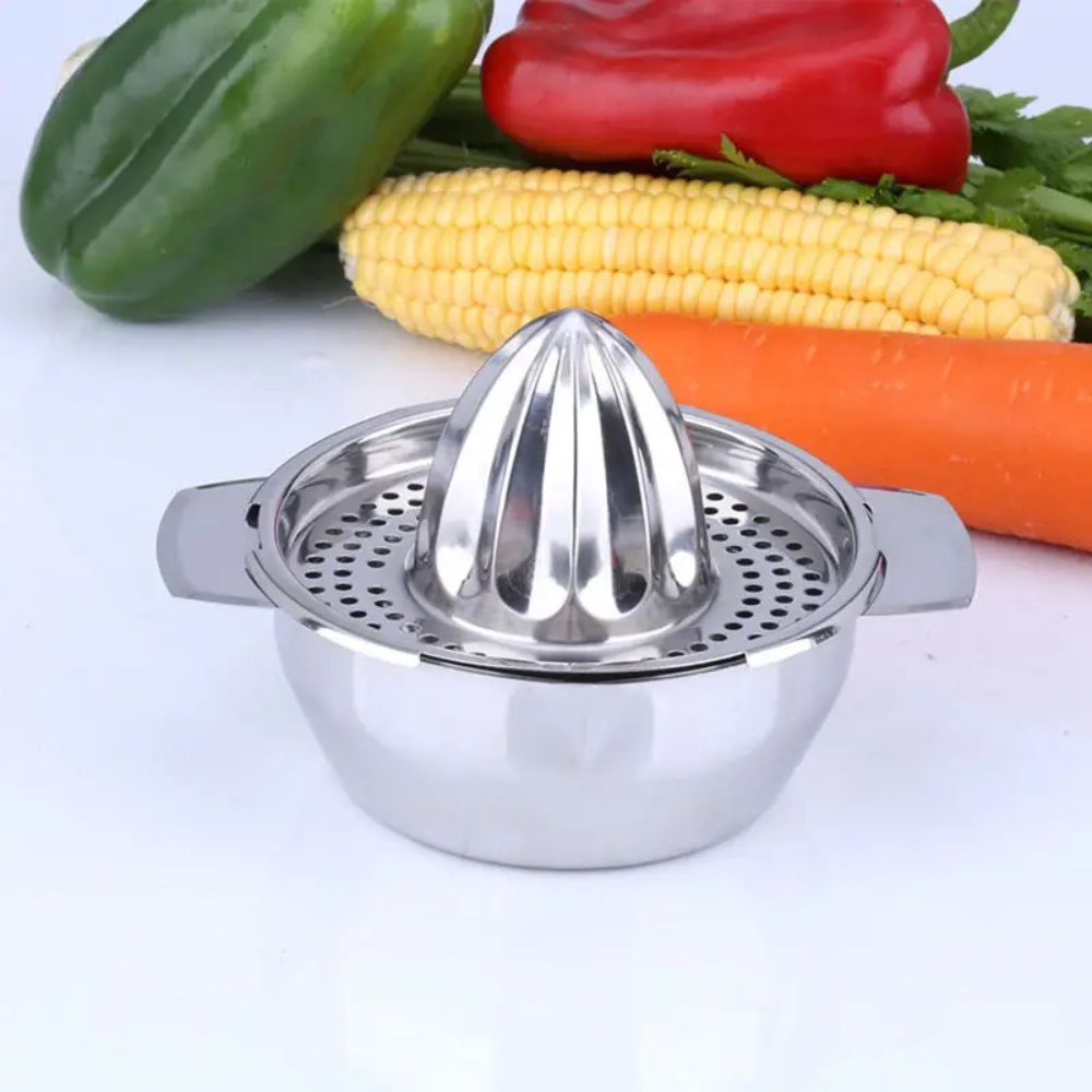 Stainless Steel Citrus Squeezer — product close-up