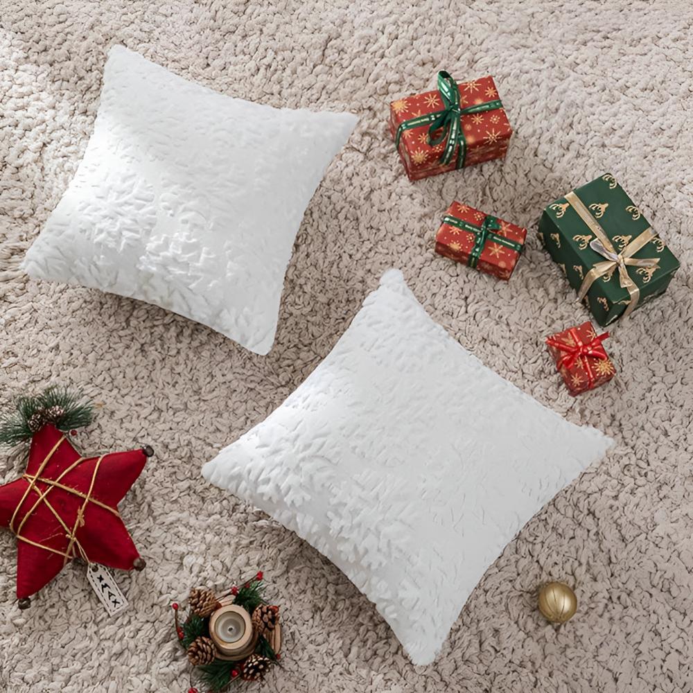 Snowflake Bliss Cushion Covers — product close-up