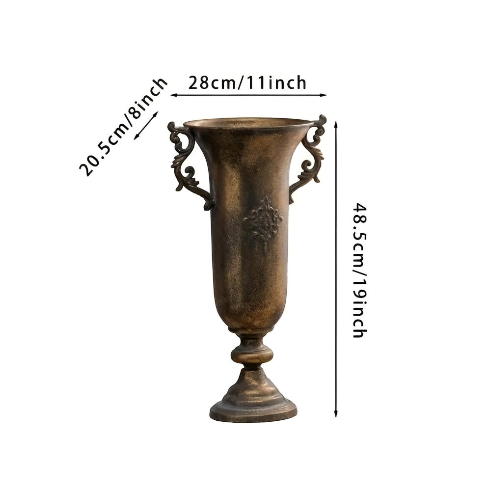 Antique Gold Vase — view 10