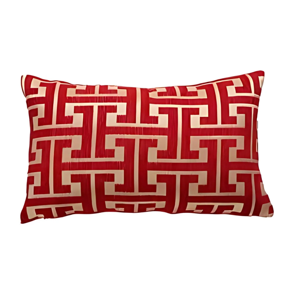 Timeless Maze Pattern Cushion Cover — product detail view