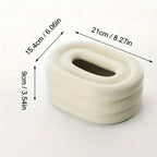 Lustre Ceramic Tissue Holder — lifestyle shot